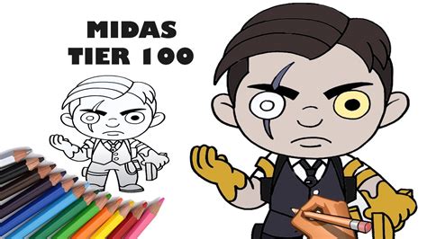 how to draw midas|How To Draw Midas Tier 100 .